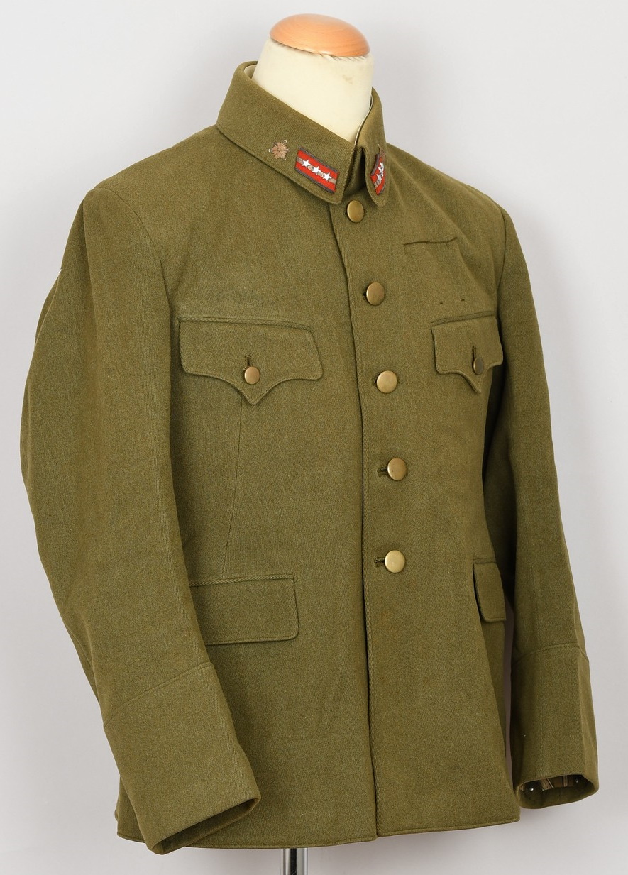 WWII Japanese Army ”Kempeitai” Military Police Captain’s tunic in ...