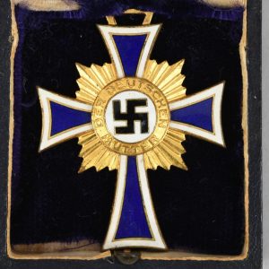 German Mother's Cross in Gold with Case of Issue