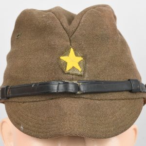 WWII Japanese Army Officer's Forage Cap in Field Used Condition