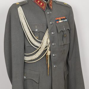 Finnish WWII M36 Tunic and pants for a Well Decorated General Leutnant