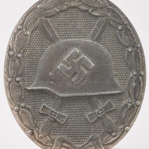 Wound Badge in Silver 1939, Maker Marked 65