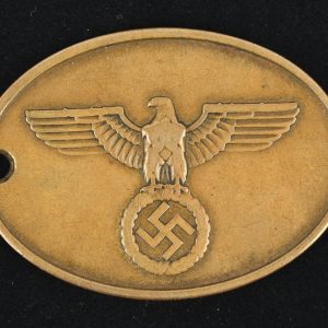 Third Reich Criminal Police Officer’s Identity Tag