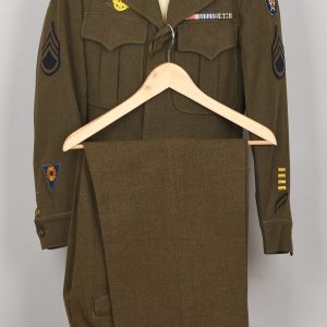 US WWII 8th USAAF Staff Seargeant's Tunic And Trousers