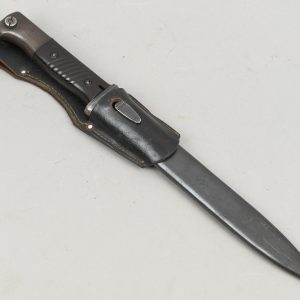 German WWII K98 Combat Bayonet With Carrying Frog