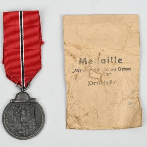 East Front Medal 1941 - 1942, With Paper Evelope