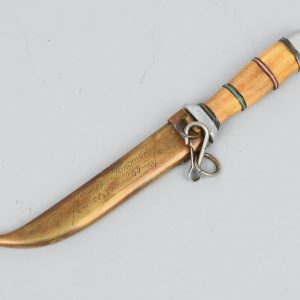 Named And Dated Russian Knife to Major Toloton Riflebrigade 69