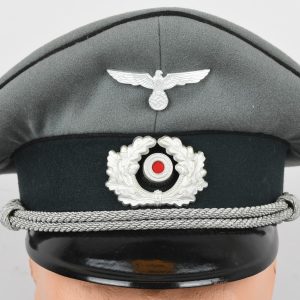 Heer Pioneer Officer's Visor Cap